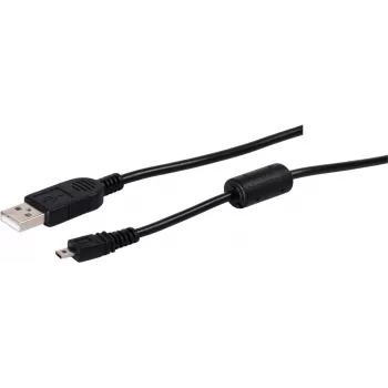 Cabo USB A para Mini USB 2.0 8 pinos ShiverPeaks 1,5 m – dados e carregamento