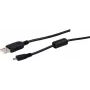 Cabo USB A para Mini USB 2.0 8 pinos ShiverPeaks 1,5 m – dados e carregamento