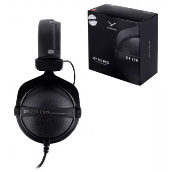 Beyerdynamic DT 770 Pro 80 Ω preto Limited Edition - auscultadores de estúdio fechados