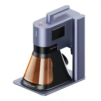 Gravador laser LaserPecker LP5-D design compacto, alta precisão
