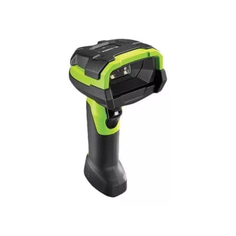 Leitor de códigos de barras de mão Zebra DS3678-SR 1D/2D LED preto, verde