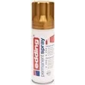 Tinta acrílica em spray Edding 5200 dourado 200 ml