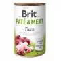 BRIT Pate&Meat Adult Pato - comida húmida para cães - 400 g