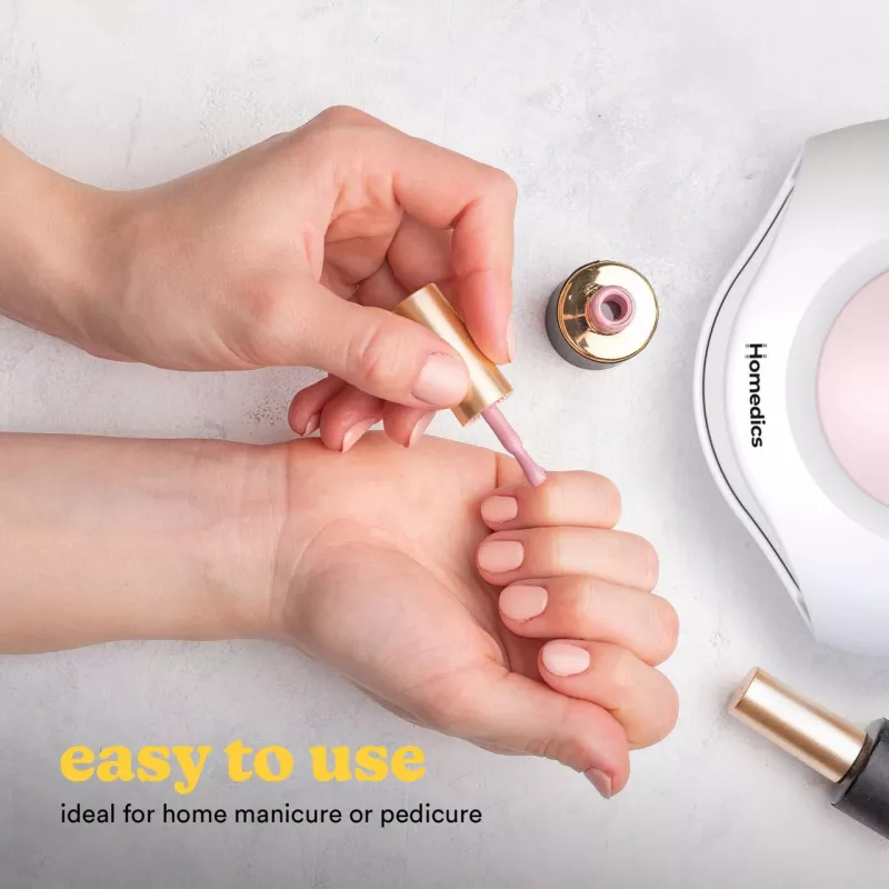 Secador de unhas HoMedics ND-H100WH aparelho compacto de secagem rápida para salões e uso doméstico