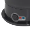 Chaleira elétrica Adler AD 1377G, capacidade 0,6 L, 600 W, cinzento, plástico/silicone/aço inoxidável