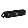 Bateria Green Cell EBIKEGCFSF36V10A 36V iões de lítio integrada preta