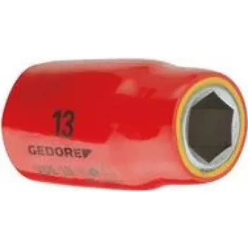 Chave de caixa de impacto Gedore 6123080 profundidade 29 mm altura 29 mm peso 73 g