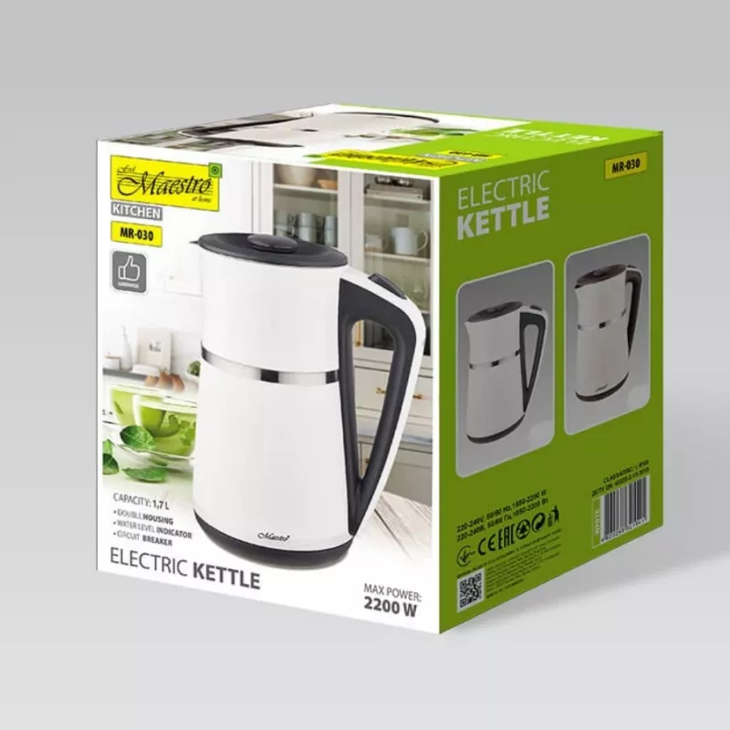 Chaleira MAESTRO MR-030-WHITE