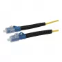 Synergy 21 Cabo de rede de fibra ótica 1 fibra 0,50 m LC-LC 9/125u OS2 G657A2 AD 2 mm flexível - Fibra monomodo - 0,5 m