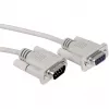 Cabo RS232 ROLINE DB9 macho - fêmea 10 m