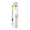 Cabo de áudio Baseus Yiven USB-C para mini jack 3,5 mm, 1,2 m (preto)