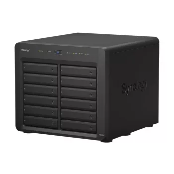 NAS Synology DS2422+; Torre; 12x (3,5 SATA HDD/2,5 SATA HDD/2,5 SATA SSD); AMD Ryzen V1500B; 4 GB DDR4 (máx. 32GB), 4 x 1GbE RJ-45