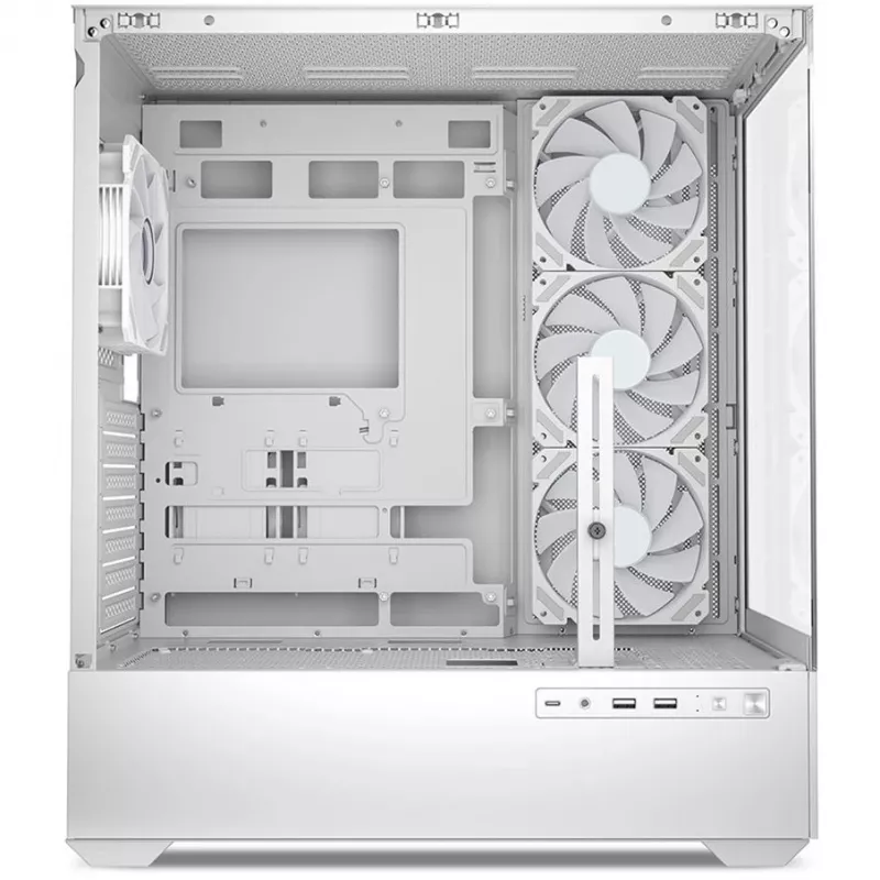 Caixa para PC Sharkoon AK6 RGB, ATX, branco