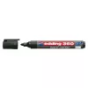 Marcador Edding e-360 preto 1 unid. cores de escrita preto