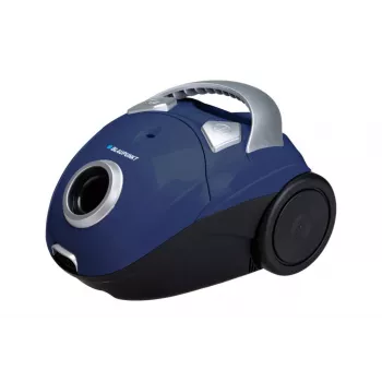 Aspirador de pó cilíndrico BLAUPUNKT VCB202 AGDBLVC053 — 700 W, saco de 2 l, tubo metálico telescópico, cabo de 4,2 m, azul