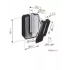 Organizador de cabos LogiLink KAB0006 preto