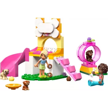 Brinquedo de construção LEGO Friends Parque de recreio para cachorros conjunto 42665, 66 peças, 2 minifiguras, idade 4+