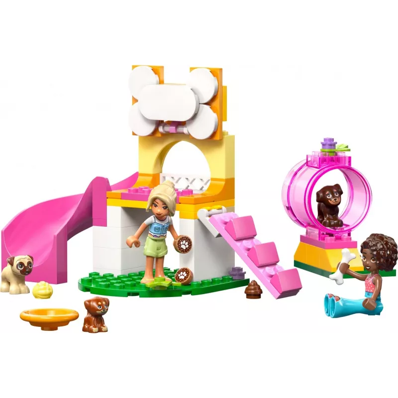 Brinquedo de construção LEGO Friends Parque de recreio para cachorros conjunto 42665, 66 peças, 2 minifiguras, idade 4+