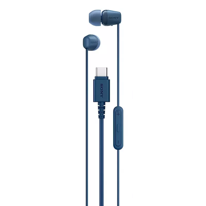 Headset Sony IER-EX15C Com fios In-Ear Chamadas/Música USB Type-C Azul