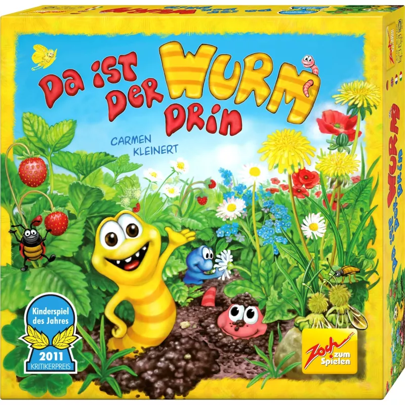 Da ist der Wurm drin, Jogo de Tabuleiro Infantil do Ano 2011
