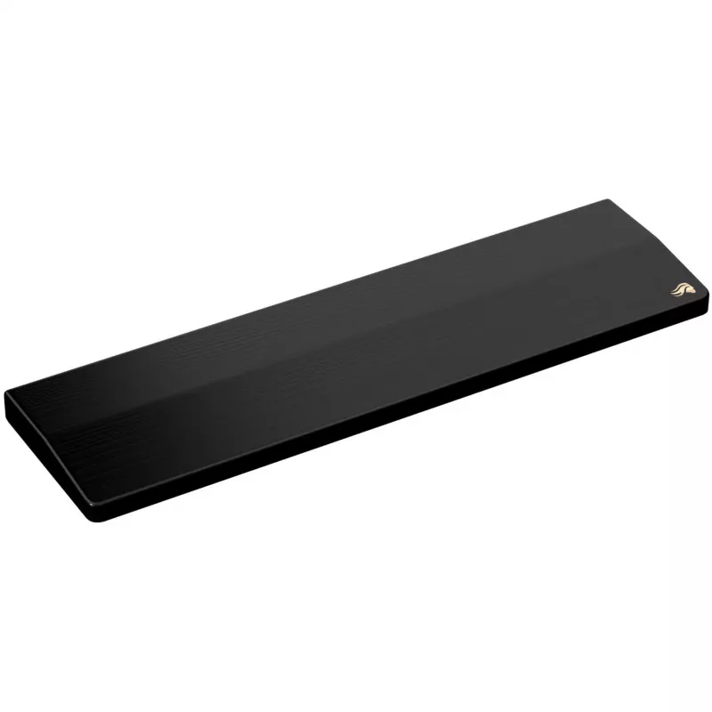 Repousa-pulsos GLORIOUS Wood preto para teclados TKL GLO-KB-ACC-WR-WOOD-TKL-BLK