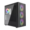 Caixa de PC Cooler Master MasterBox 600 Desktop preta