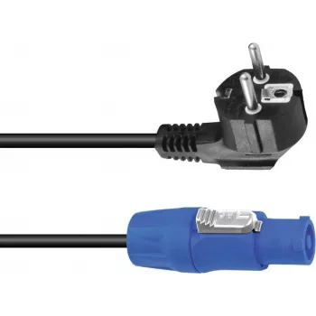 Cabo de alimentação EUROLITE P-Con 3x1 1,2 m — EUROLITE P-Con 3x1, 1,2 m cabo de alimentação