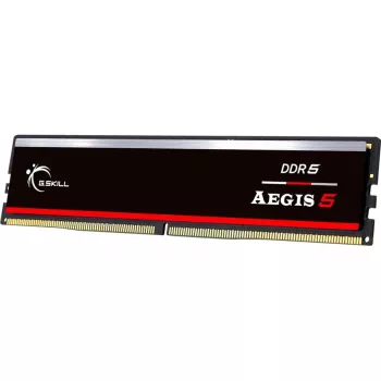 DIMM 16 GB DDR5-6000, memória RAM preta, F5-6000J3636F16GX1-IS, Aegis 5, INTEL XMP, AMD EXPO