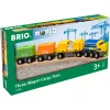 Comboio BRIO Three-Wagon Cargo Train