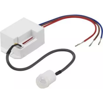 Renkforce 1362990 Detetor de movimento PIR de encastrar/de teto, 120 graus, relé, branco, IP20