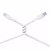 Cabo de nylon branco AUKEY CB-NAC1 USB-C para USB-A