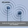 Headset Sony IER-EX15C Com fios In-Ear Chamadas/Música USB Type-C Preto