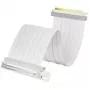 Cabo riser PCIe 5.0 x16 TRYX 200mm branco para GPU/placa de expansão
