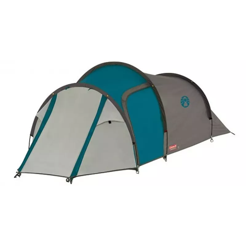 Tenda de grupo Coleman Cortes 2 azul cinzento