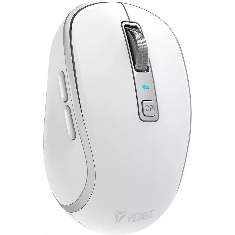 Rato sem fios DUAL WiFi+Bluetooth, bateria recarregável, 5 botões