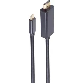 shiverpeaks ®-BASIC-S--Cabo de ligação USB, ficha HDMI-A para ficha USB Type-C, 8K60Hz, 1,8 m (BS10-61185)