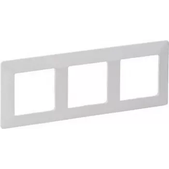 Legrand Valena Life moldura 3 módulos Uw754003 (modelo 754003) para interruptores e tomadas