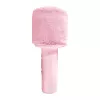 Microfone Denver KMS-30 rosa microfone com altifalante BT para karaoke