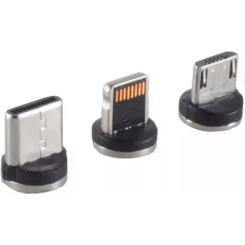 Conjunto de conectores magnéticos ShiverPeaks 14-19003 3 em 1 — conjunto de conectores magnéticos de substituição