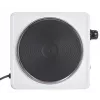 Esperanza EKH002W Pinatubo placa de cozinha elétrica de uma zona com prato selado, 1500 W, Ø18,5 cm, branca