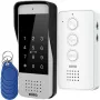 Videoporteiro com fios Eura ADP-34A3 branco — sistema de 2 fios, posto interno