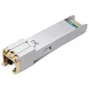 Módulo SFP+ TP-Link 10G BASE-T RJ45, cobre, 10300 Mbit/s, RJ-45, 100 m, 10 Gigabit Ethernet, IEEE 802.3, IEEE 802.3ab, IEEE 802.3an, IEEE 802.3bz