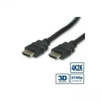 Cabo HDMI VALUE Ultra HD com Ethernet - HDMI macho para HDMI macho - 2 m - Isolamento duplo - Preto