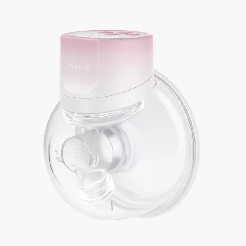 Momcozy S12 Pro bomba de leite elétrica dupla rosa, 180 ml