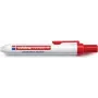 Marcador permanente Edding Retract 11 ponta redonda vermelho
