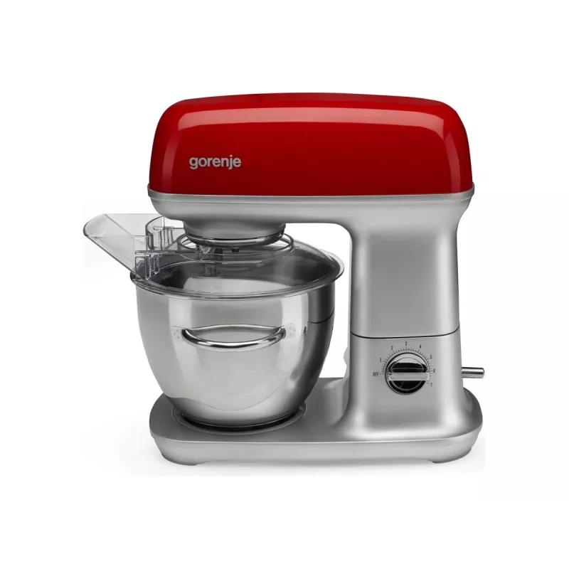 Batedeira Gorenje MMC1000RLR — 1000 W, 4,5 l taça de aço inoxidável, 7 velocidades