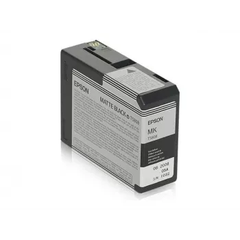 Tinteiro Epson C13T5808 Preto mate — Tinteiro original Epson, preto mate