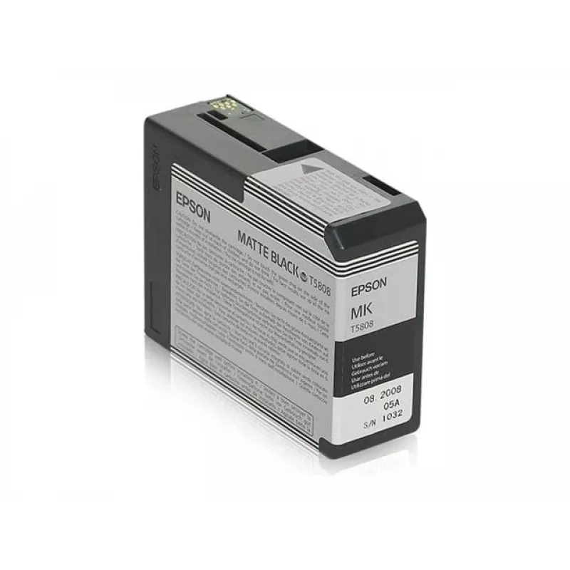Tinteiro Epson C13T5808 Preto mate — Tinteiro original Epson, preto mate