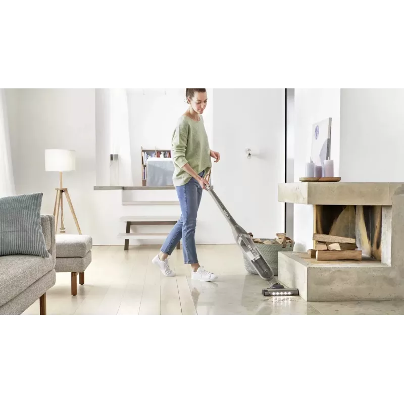 Aspirador vertical/aspirador de mão Bosch BBH3ALL23 2 em 1 aspirador vertical a bateria seco sem saco 0,4 l champanhe, metálico