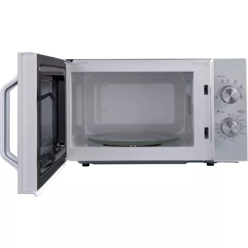 Micro-ondas Sharp R204WA prateado, branco micro-ondas simples bancada 20 l 800 W